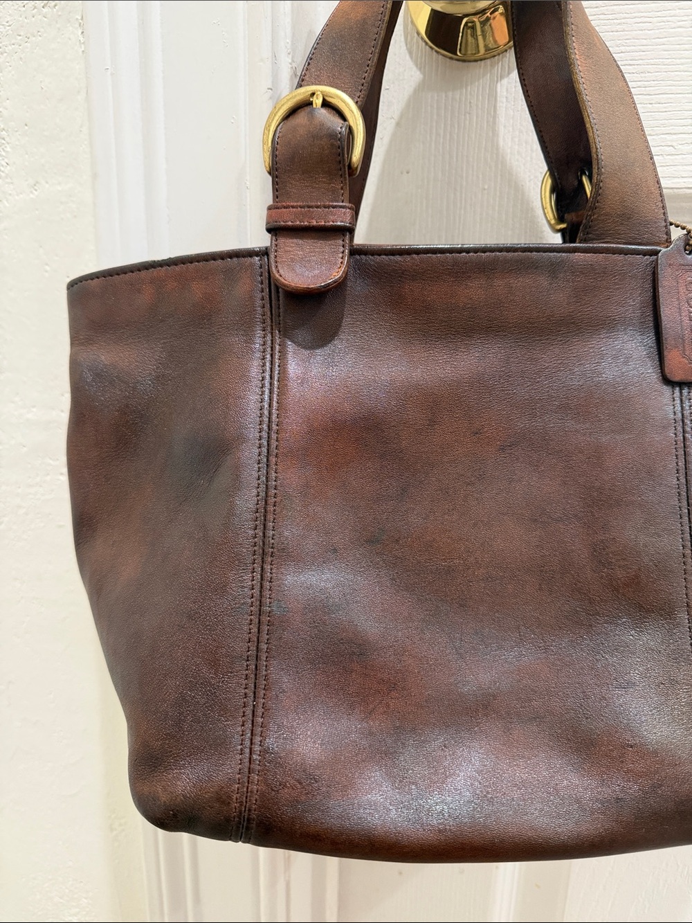 Vintage Coach Waverly Tote Bag 4133 - Picture 3 of 13